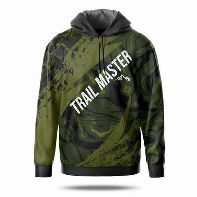 Performance UPF Kangaroo Hoodie Sublimated Unisex