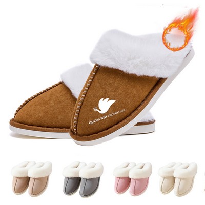 Plush Winter Comfort Slippers